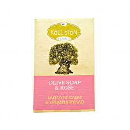 Sapun natural Kalliston Extract cu ulei de masline si trandafiri
