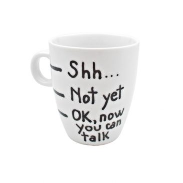 Cana handmade pentru cafea OK now you can talk