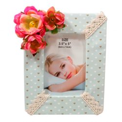 Rama foto handmade cu danteluta Lovely Dreams