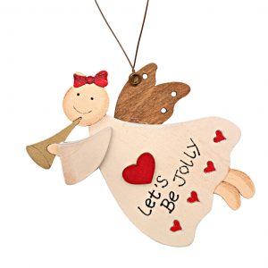 Decoratiune brad cu inger Let’s be Jolly