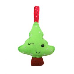 Decoratiune handmade din fetru Brad de Craciun