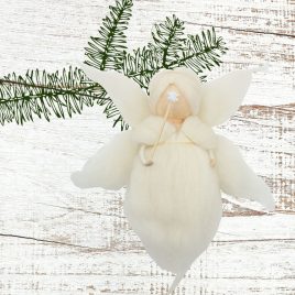Zana handmade din lana merinos Delicate Fairy